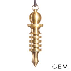 画像1: 【G.E.M.】【日本製】Ｈ３（ハーモニック３）イシスペンデュラム　【Ｍサイズ／４セル】（BG3エミッター）　【ＪＳＤ　日本ダウジング協会(R)認定品】