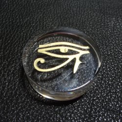 画像1: 【１１月２６日まで３０％OFF】クリスタルリエージェントコラム【ホルスの眼　右・ラーの眼】