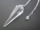 画像: ヒマラヤ水晶　ファセットペンデュラム【１０個セット】