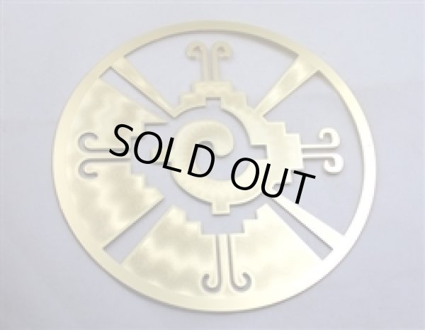 画像1: 【訳ありアウトレット品７０％OFF】エネルギーグリッドカード：フナブ・クー【１８Kゴールドメッキ】●３インチサイズ【International Dowsing Day May 5th】　
