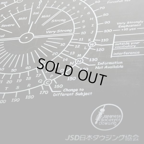 画像3: 【ウォルト・ウッズ】多目的複合ダウジングチャート　K９高級クリスタルガラス（説明書付き）