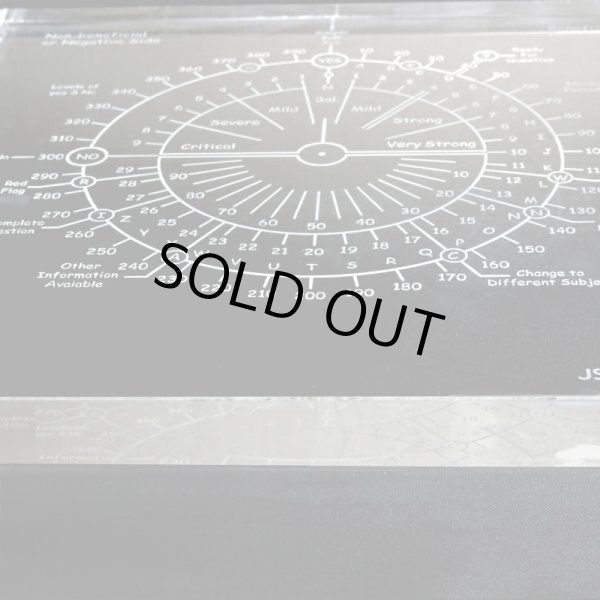 画像4: 【ウォルト・ウッズ】多目的複合ダウジングチャート　K９高級クリスタルガラス（説明書付き）