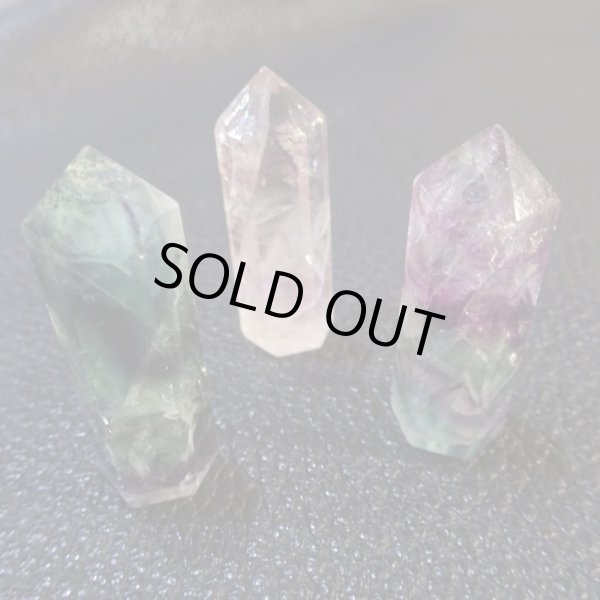画像1: マルチフローライトポリッシュポイント　３個セット【神聖幾何学ダウジングワークショップ開催記念３０％OFF】