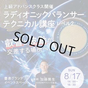 画像: ラディオニックバランサー・テクニカル講座レベル２　〜上級アドバンスクラス〜