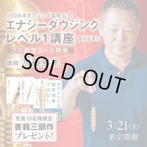 画像: 【書籍三部作プレゼント付き】JSD日本ダウジング協会（R)公式　【エナジーダウジングレベル１講座】