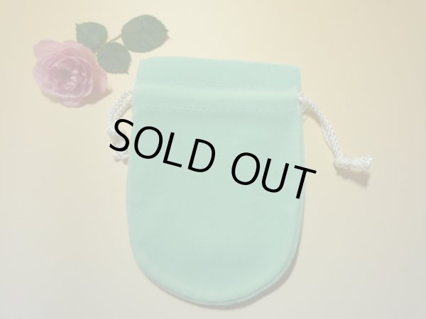 画像1: ファンシーポーチ【グリーン】　中仕切り付