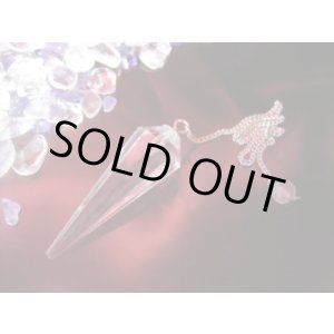 画像: ヒマラヤ水晶ファセット付ペンデュラム　【Ａ】