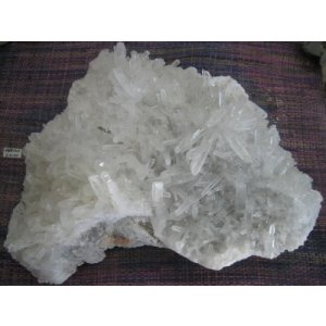 画像: 水晶クラスター