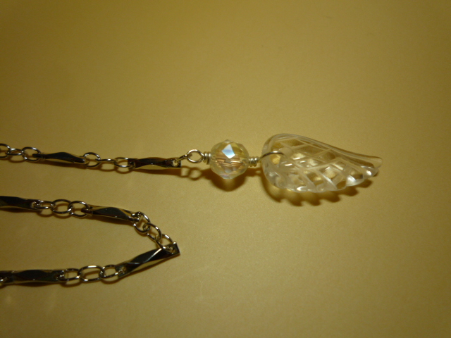画像: ペンデュラム用交換チェーン（シルバー）【水晶天使の羽根】