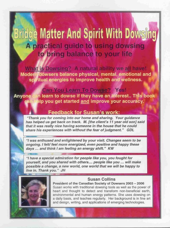 画像2: 【書籍】　Bridge Matter and Spirit with Dowsing, A practical guide to using dowsing to bring balance to your life