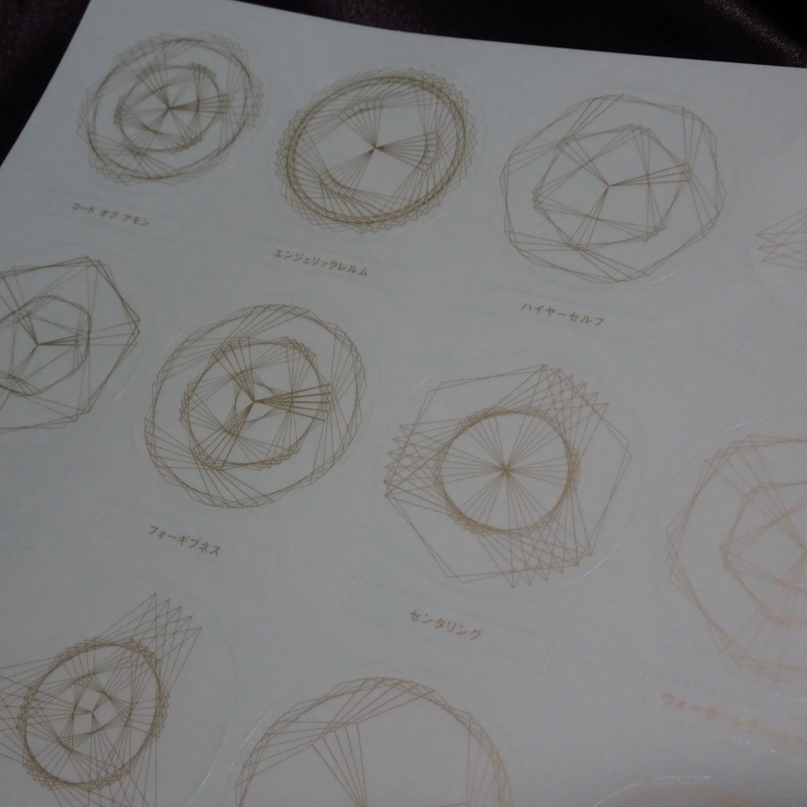 画像6: ヨセフコードステッカー　全３２種類（詳しい説明書付き）