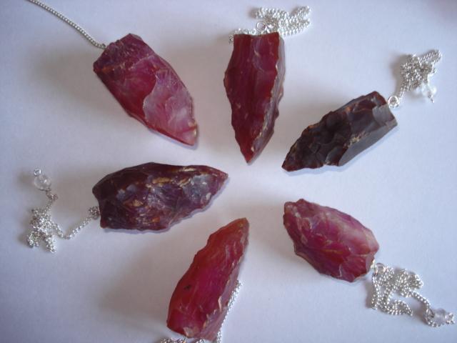 画像1: 【ルビーオニキス】　ラフペンデュラム　★レギュラーサイズ（２５ｍｍ）　【ＩＣＨＡ－edition】